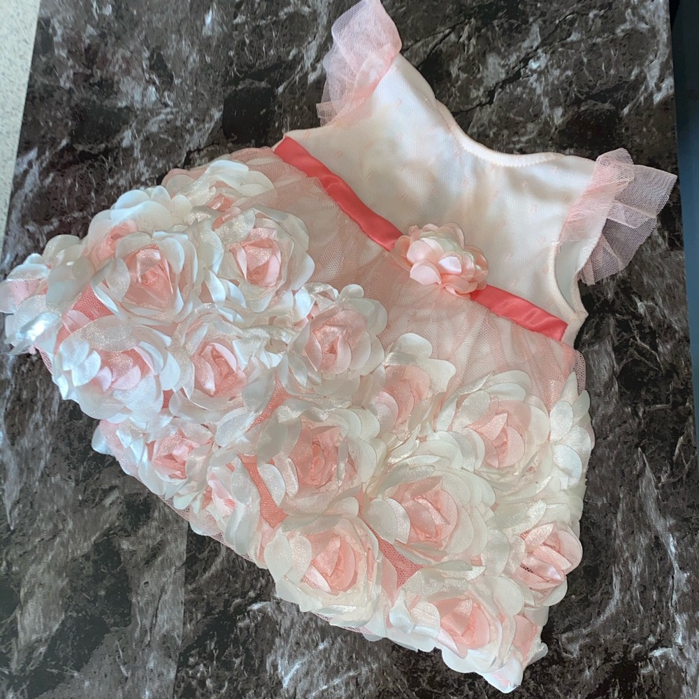 Beautiful flower elegant dress